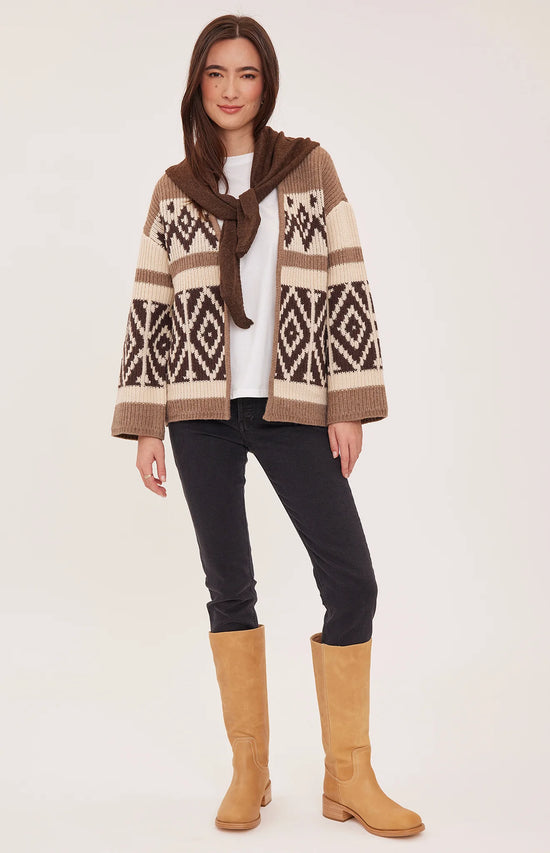 DORIAN CARDIGAN PRINTED CARDIGAN
