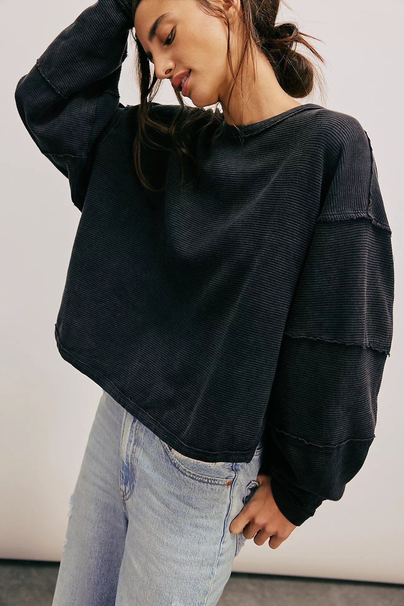 TOTAL ECLIPSE L/S TOP BY FREE PEOPLE