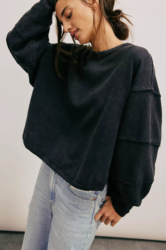 TOTAL ECLIPSE L/S TOP BY FREE PEOPLE