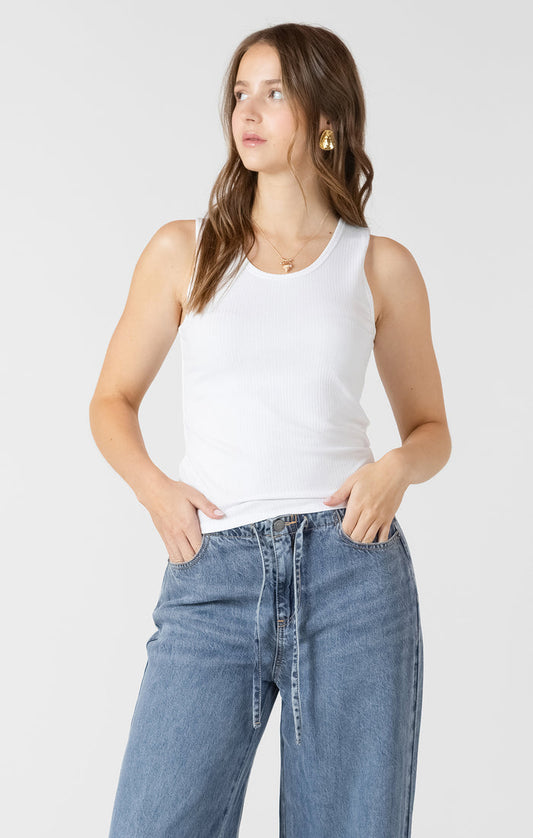 THE EMILEE RIBBED TANK