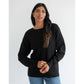 KNITTED CREW NECK SWEATER