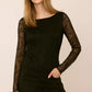 BELLA LONG SLEEVE LACE TOP