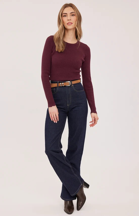 CELIA L/S PULLOVER TOP
