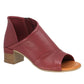 GIA LEATHER HEEL