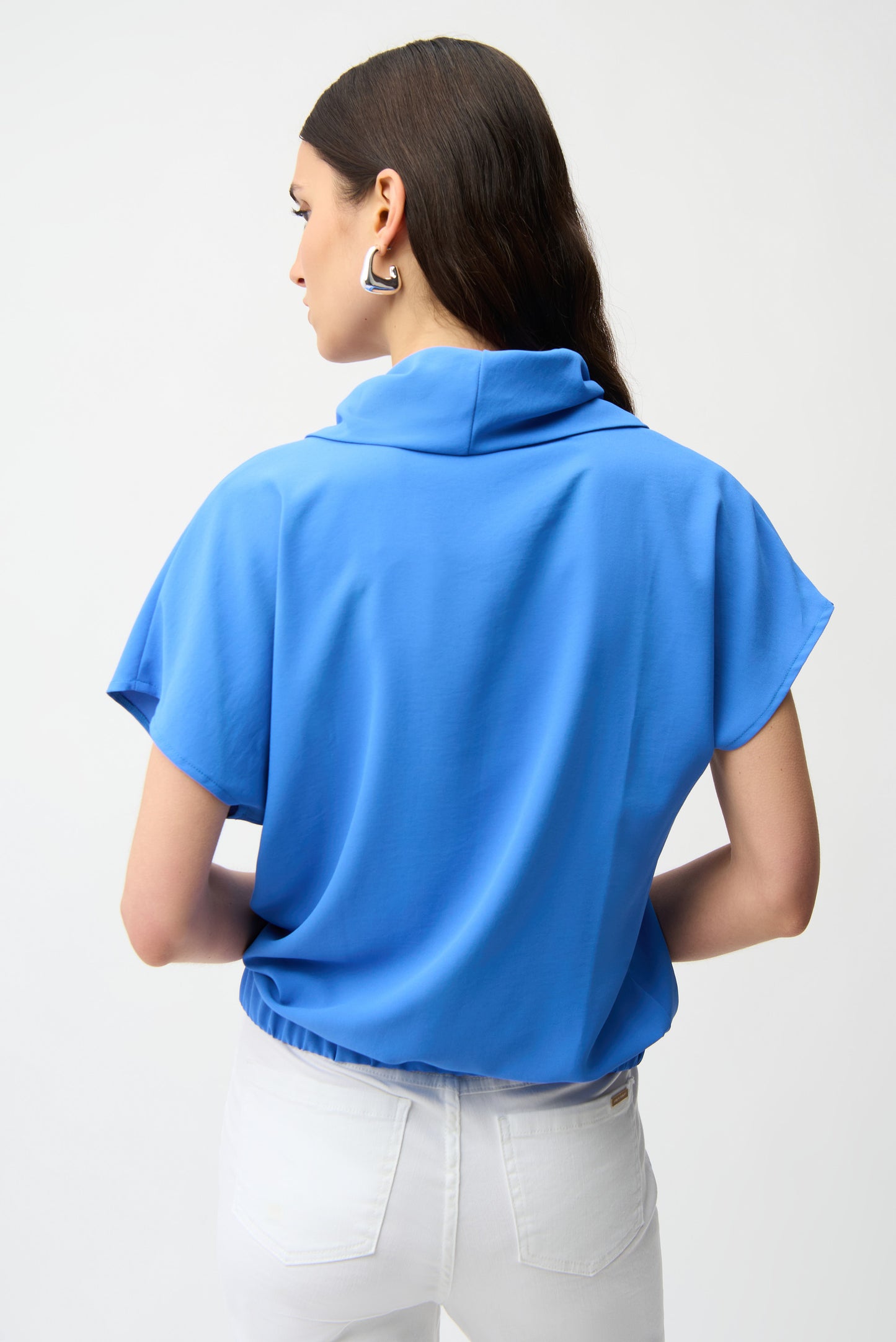 COWL NECK RELAXED PULLOVER