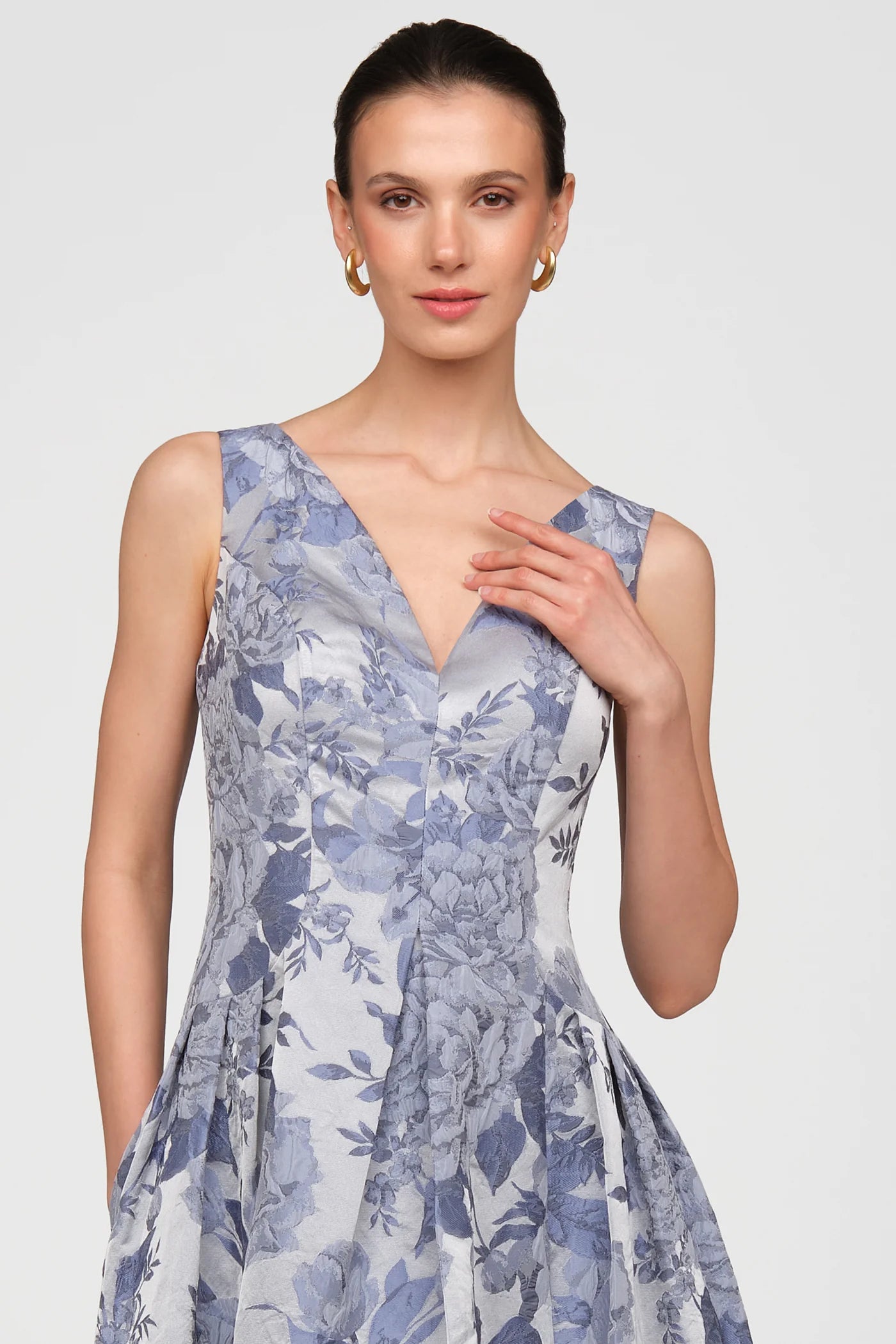 LYSANDRA TEA LENGTH DRESS