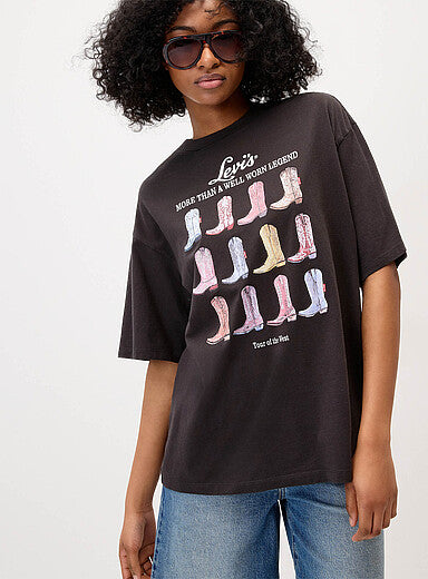 LEVIS GRAPHIC SHORT STACK BOOT TEE