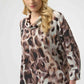ANIMAL PRINT TUNIC TOP 254033