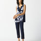 WOVEN SLEEVELESS A LINE TOP 242233