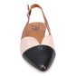 JAYDEN MULTI COLOR LEATHER SLINGBACK SHOE