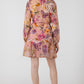 THE NIXIE RUFFLE DETAIL BELTED MINI DRESS