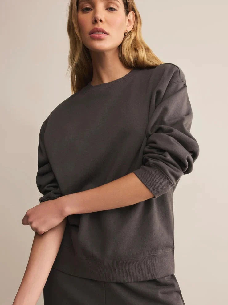 BOYFRIEND COTTON SWEATSHIRT