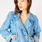 THE PETAL SHORT DENIM JACKET 2525750