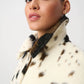 Faux Fur Cow Print Coat 264944