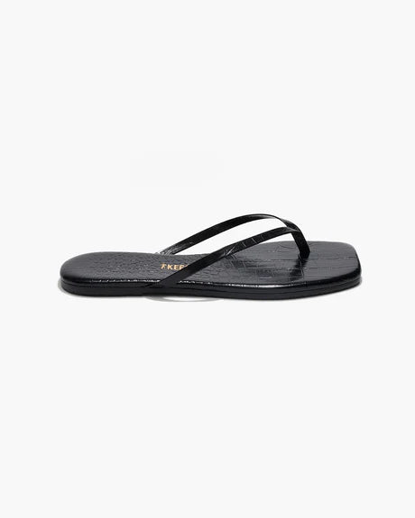 SQUARE TOE LILY CROCODILE