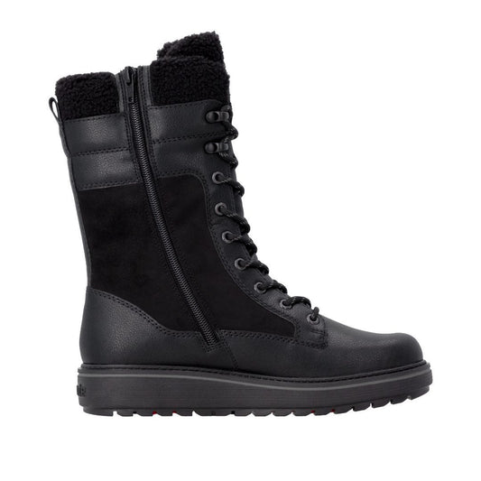 REMONTE LACE UP ANKLE FLIP GRIP BOOTS