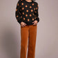 LONG SLEEVE CREW NECK SWEATER