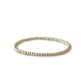 LENNY & EVA 3MM TEXTURED GOLD STRETCH BRACELET