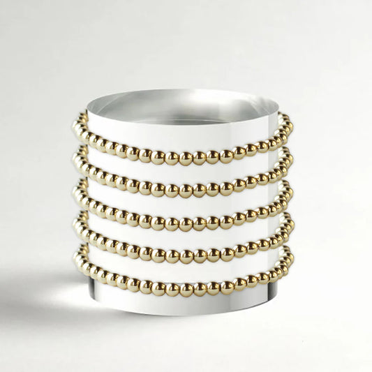 LENNY & EVA 4MM SMOOTH STRETCH BRACELET