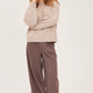 COLLINS PINSTRIPE WIDE LEG PANT