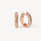 HILLBERG AND BERK MEDIUM SPARKLE HOOPS