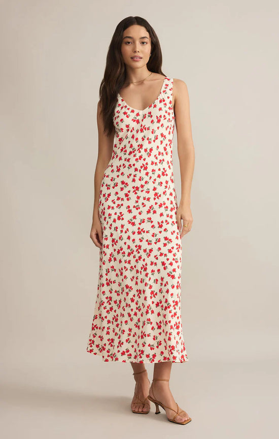 HANA LA ROSA DISTY MAXI DRESS ZD251221