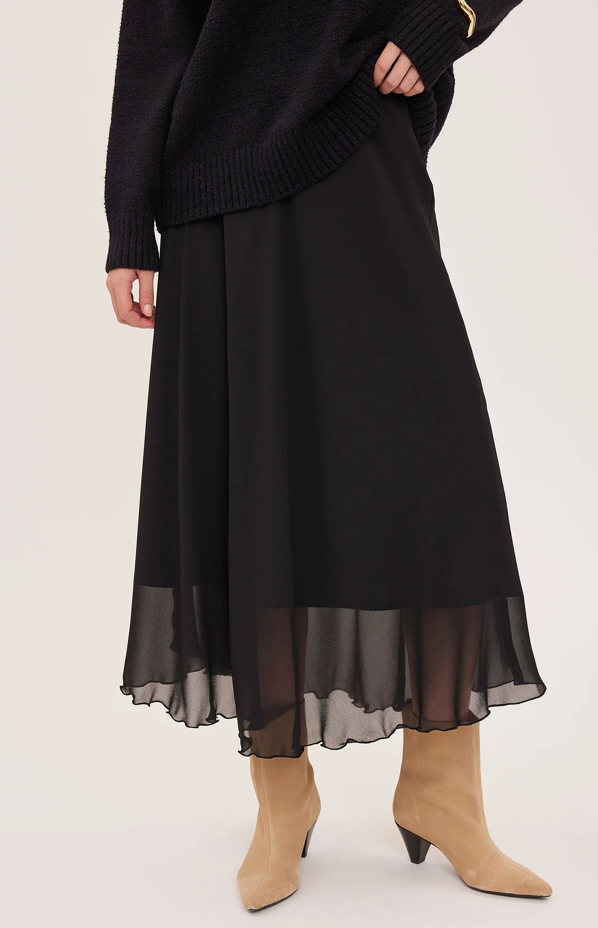 ARIANNA CHIFFON SKIRT
