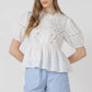 THE NOEMI S/S ALINE BLOUSE