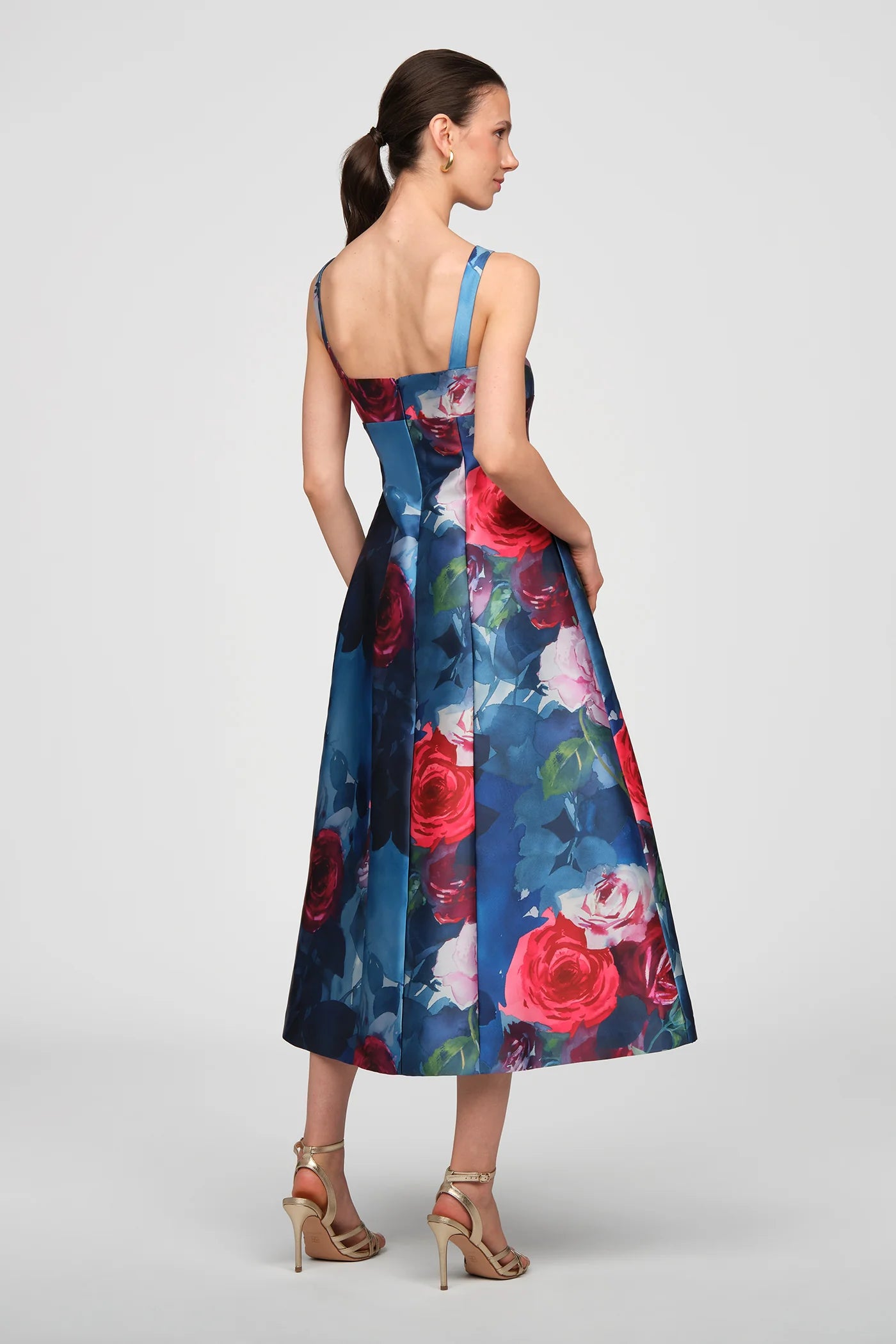 ADRIA TEA LENGTH DRESS
