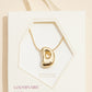 BUBBLE MONOGRAM NECKLACES