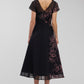 MARIELLA TEA LENGTH DRESS