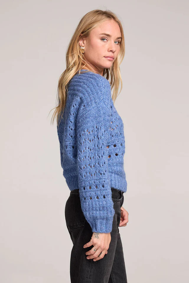 RONNIE 2 CUTOUT SWEATER