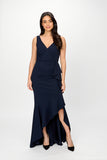 SCUBA CREPE TRUMPET GOWN 241700