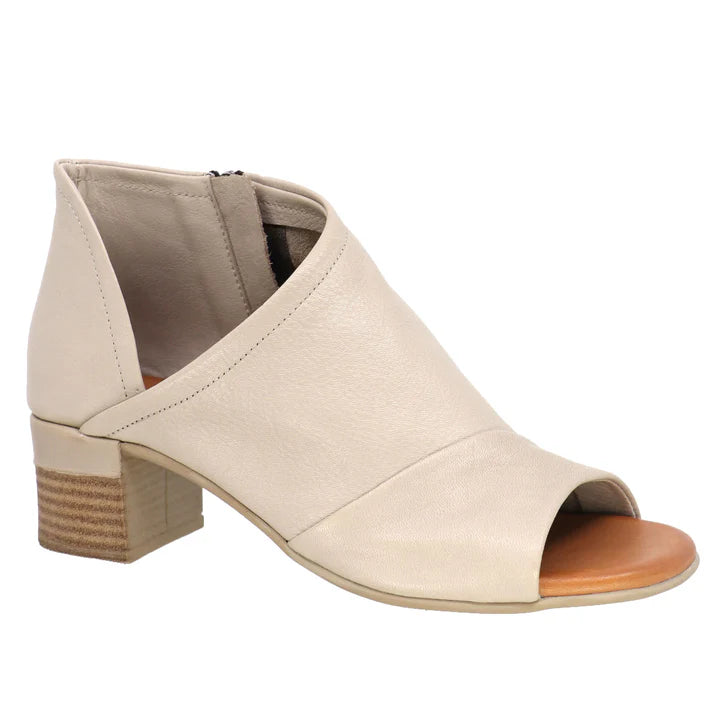 GIA LEATHER HEEL
