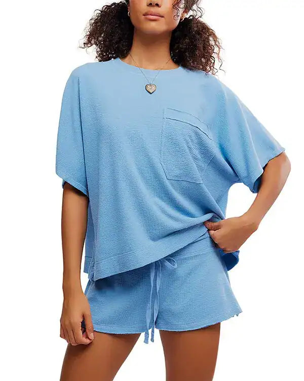 STAYCATION TEE BY FREE PEOPLE