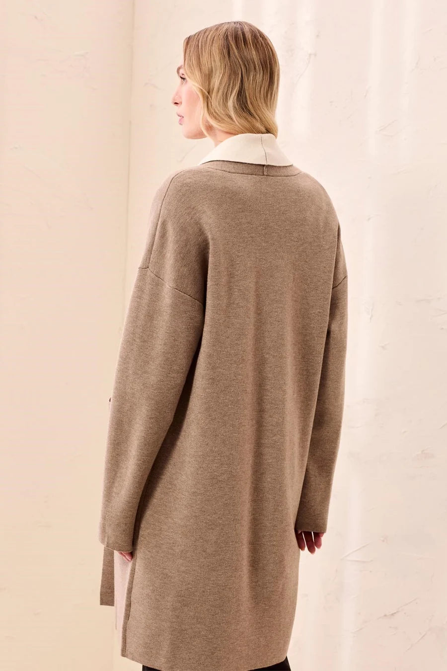 TABITHA L/S COATIGAN W/POCKETS
