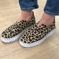 PLATFORM SLIP ON LEO PRINT TULIPC1001