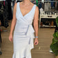 SCUBA CREPE TRUMPET GOWN 241700