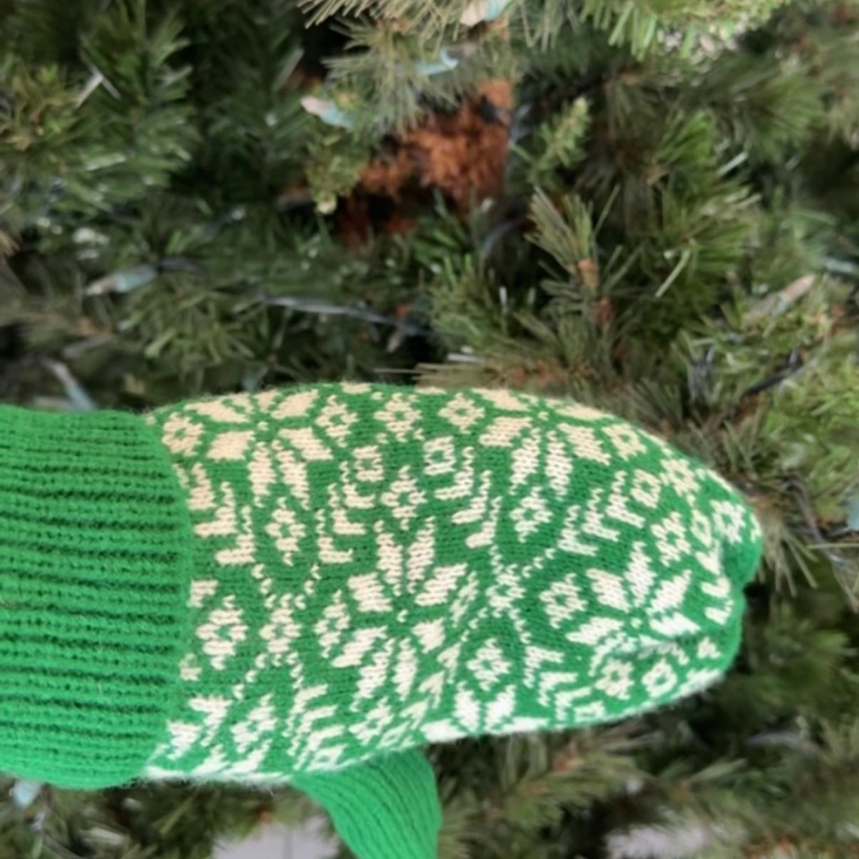 PATTERNED MITTS