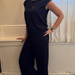 ROUND NECK SLEEVELESS BLOUSE