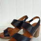 MALIBU LEATHER HEEL