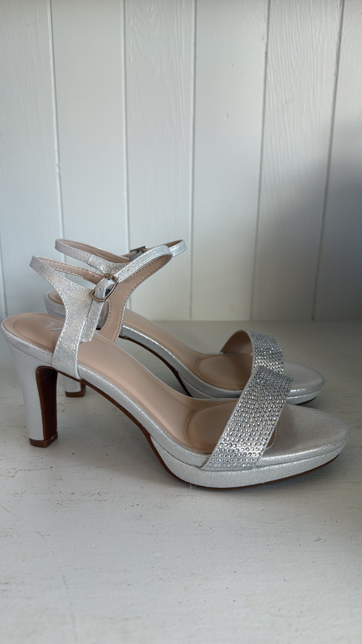 LINDA-01 PLATFORM  SPARKLE HEEL