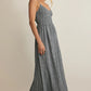 ROMY STRIPED MAXI DRESS