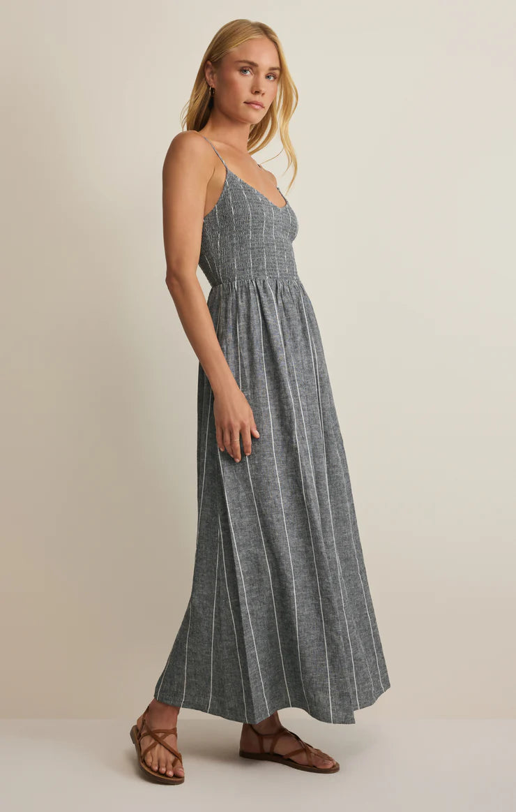 ROMY STRIPED MAXI DRESS