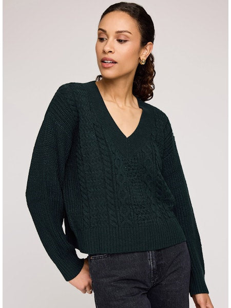 MARCIE PULLOVER VNECK SWEATER