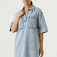 THE LETTIE  DENIM DRESS