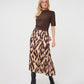 AVERY LEOPARD PRINT SKIRT