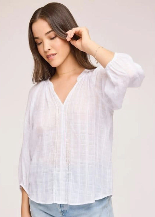 ATLAS 3/4 SLEEVE BLOUSE GF-2867