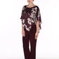 WOVEN OVERLAY FLORAL TOP 269258