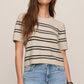 GATEWOOD STRIPE SWEATER